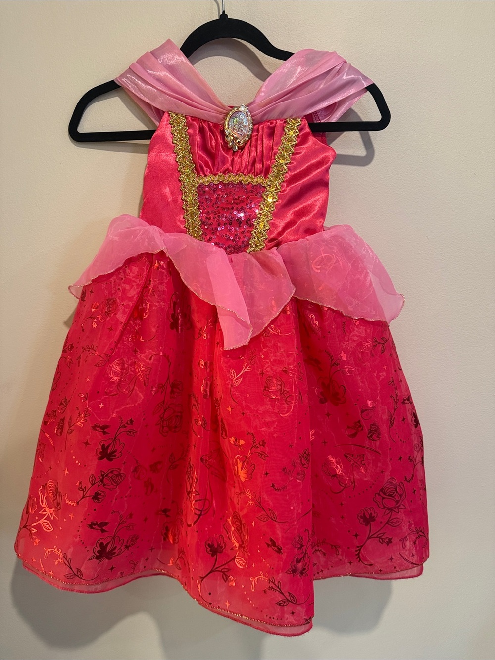 Disneyland Disney Parks Sparkling Pink Princess Aurora Sleeping Beauty Costume